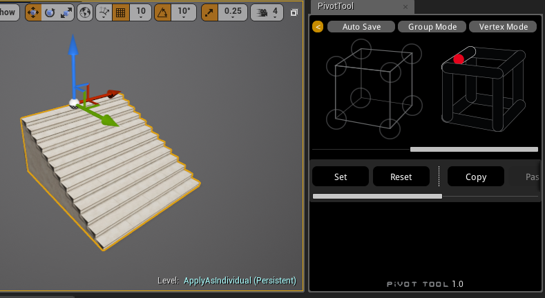 Auto Save turned off before applying a preset in the legacy tool.